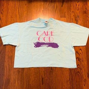 3/$15 NWT SIGNAL mega cape cod tee blue and pink